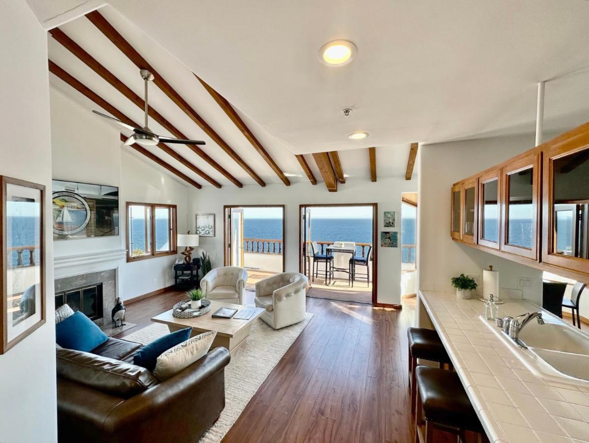 Premium Ocean Corner Unit, Fireplace, Golf Cart, 21 Steps From Top อาวาลอน ภายนอก รูปภาพ